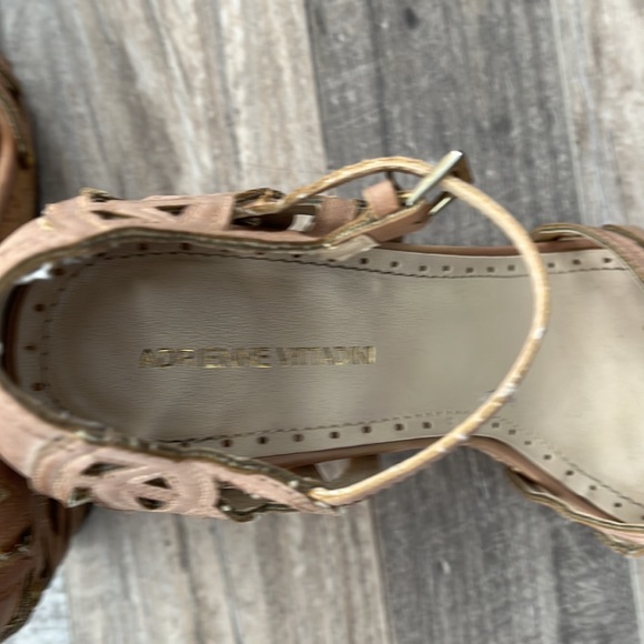 Adrienne Vittadini Tan Wedges - Picture 3 of 3